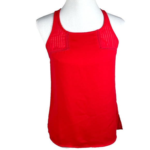 Skies Are Blue Tank Top Blouse Red Size Small - Picture 9 of 9